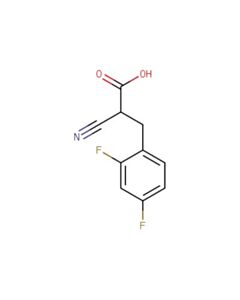 Astatech 2-CYANO-3-(2,4-DIFLUOROPHENYL)PROPIONIC ACID; 5G; Purity 95%; MDL-MFCD30479688